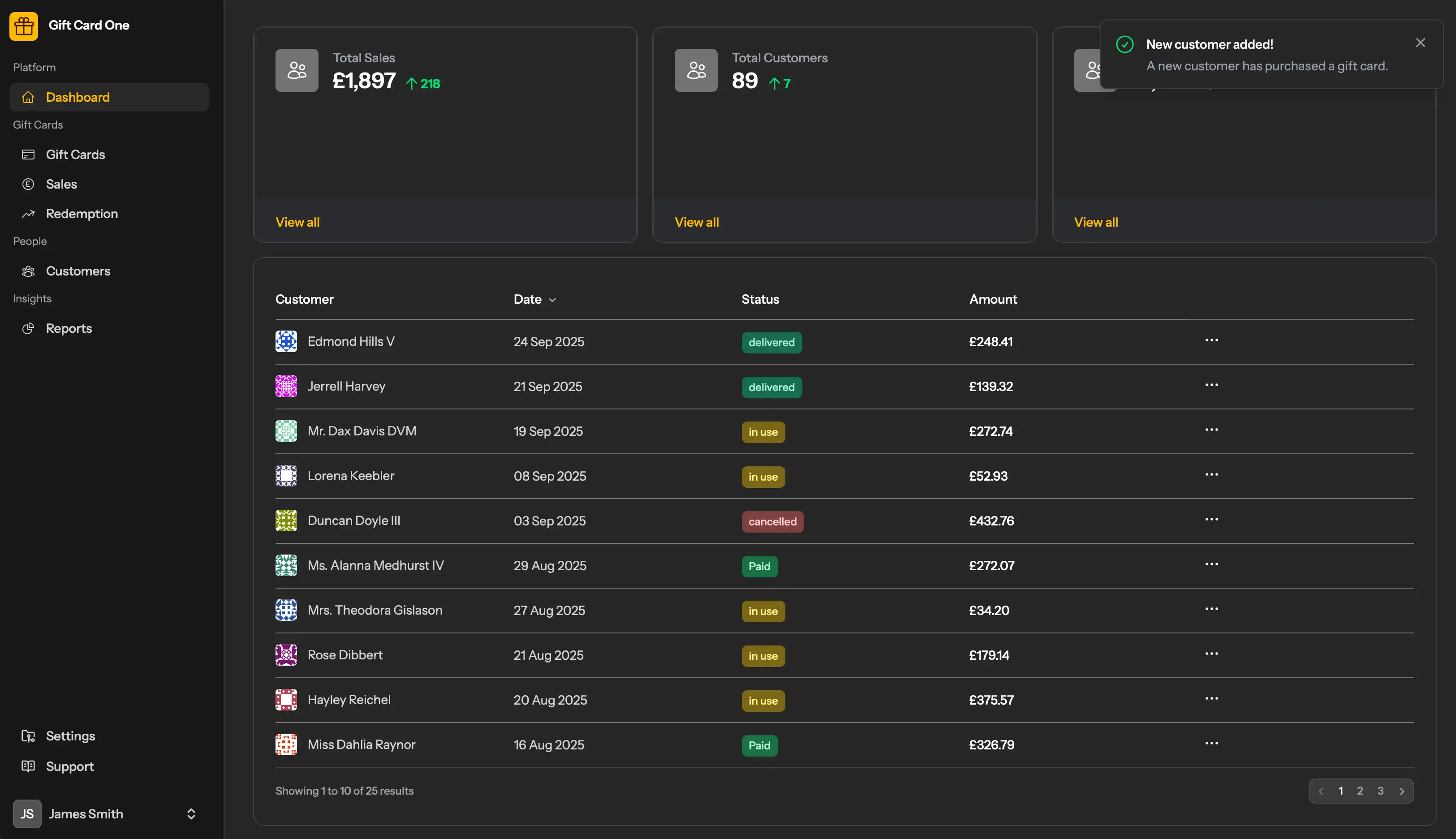 App screenshot